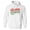 White, variant on Very Merry Lab Technician Hoodie Sweatshirt Unisex Large Grey