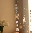 thumbnail image 1 of Wind Chime Crystal Light Catcher Colgante Mariposa Devil Eye Adornos Arte Artesanía Hugtrwg Para estrenar, 1 of 7