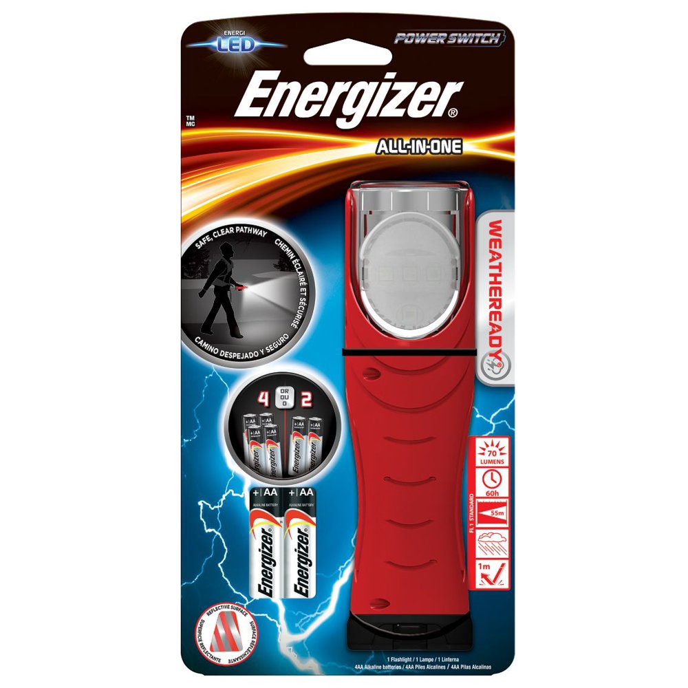 Energizer Emergency LED AA Light AllinOne Flashlight and Lantern