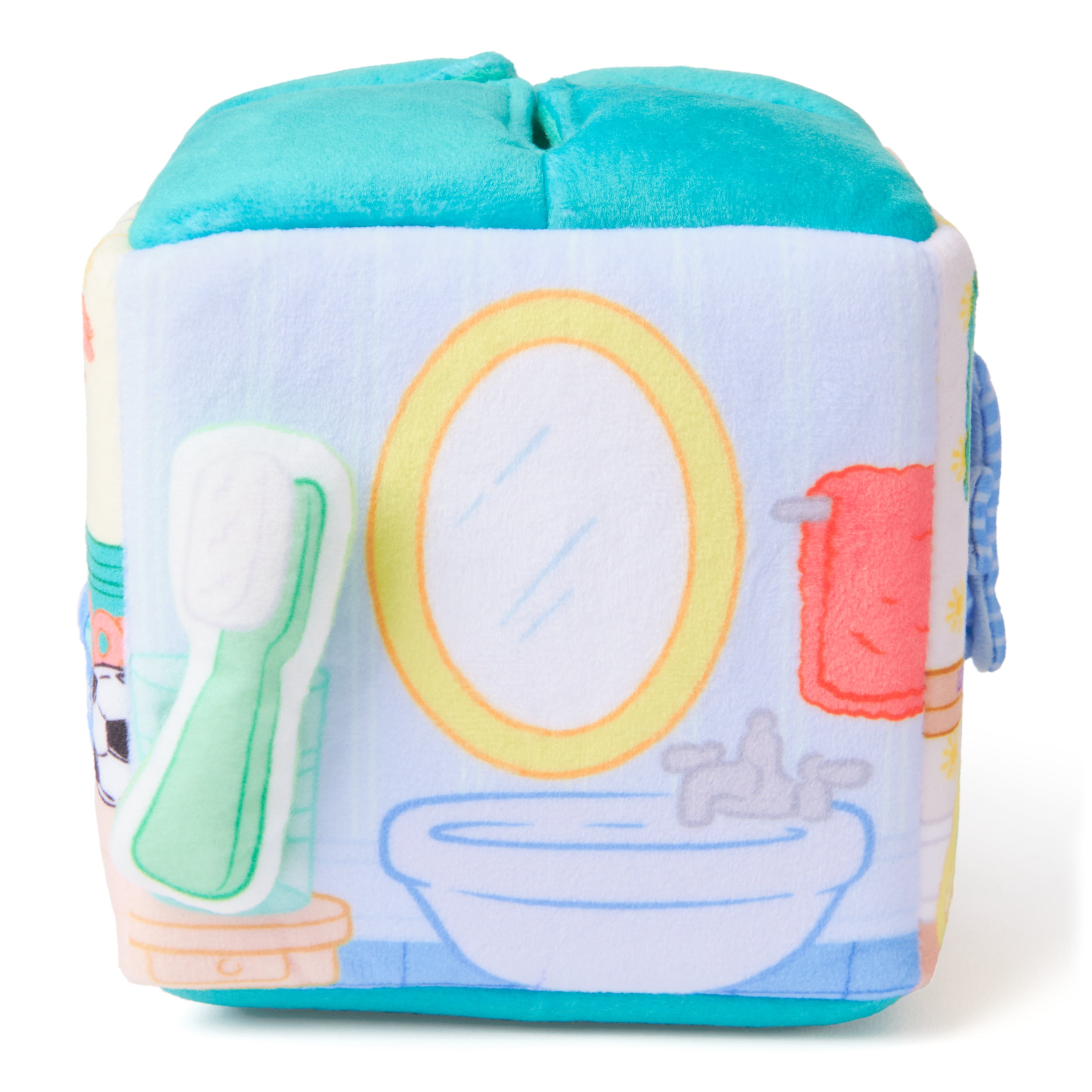 Ms. Rachel x Sesame Street, Coffret Surprise Learning Box avec peluches Elmo et Ms. Rachel, jouets éducatifs avec animaux en peluche, jeux et activités sensoriels pour bébés, jouets pour filles et gar