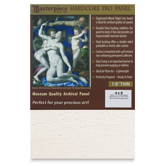 Masterpiece Muir Hardcore Pro Canvas Panel - 4" x 8"