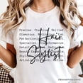 thumbnail image 2 of Hair Stylist Definition T-Shirt, Beauty Salon Appreciation Words Tee, 2 of 10