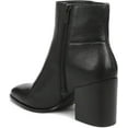 thumbnail image 4 of Vionic Womens Vynn Block Heel Ankle Bootie Black Leather 7.5W, 4 of 5