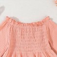 thumbnail image 6 of HCNTES Baby Girl Clothes Winter Baby Toddler Girls Clothes Solid Color Long Sleeve Camisole Pants Set Winter Outfits, 6 of 6