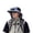 Dark Gray, variant on Solar Sun Shield Hat for Outdoor Activities with Wide Brim and Integrated Fan Ideal for Men and Women UPF50+ Sun Outdoor Fishing Beach Sunshade Brown