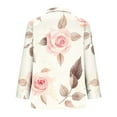 thumbnail image 4 of Uootdi Boho Long Sleeve Shirts for Women V Neck Button Down T Shirts Casual Loose Fit Floral Print Basic Tops Tees Blouses Gift, 4 of 6