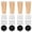 Direct, variant on Yihuala General Wood Cabinet Legs Natural Finish Furniture Feet Easy Installation Suitable for Projects