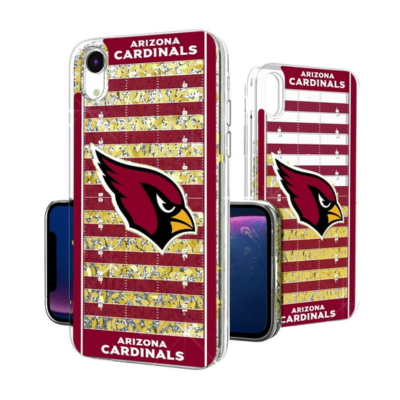 Arizona Cardinals iPhone Field Design Glitter Case