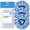 3-Pack(Just for 2-Tank System), variant on Spin Mop Head Replacements Compatible with O-Cedar RinseClean, Mop Head Refills for 2-Tank System, Washable & Reusable, Deep Cleaning, Easy to Repalce, 1 CT (Pack of 3)