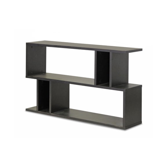 Atlin Designs 2 Shelf Bookcase in Espresso
