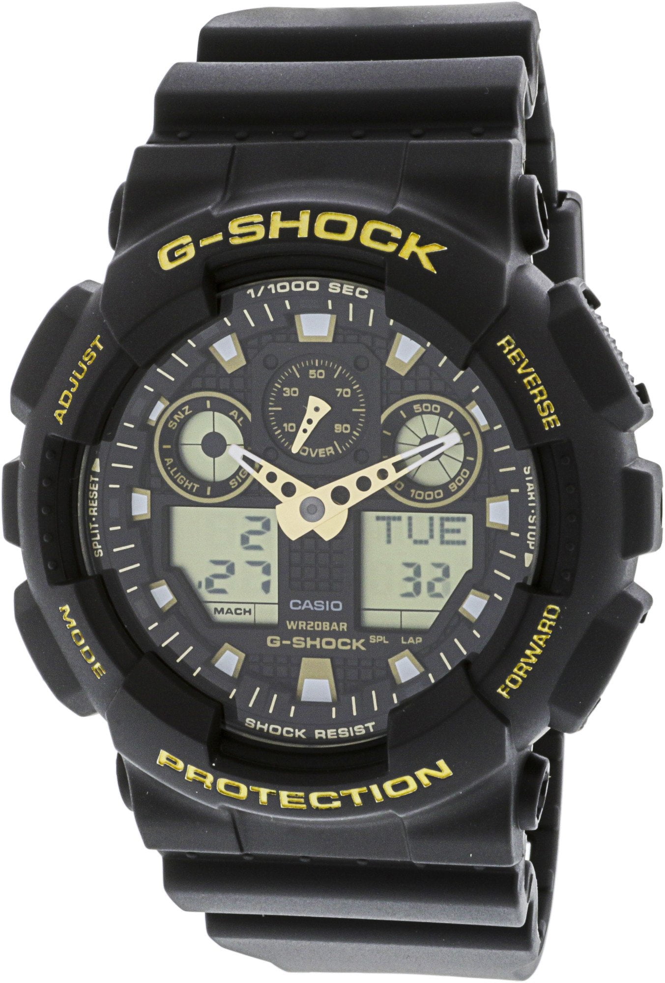 Casio G-Shock Analog-Digital GA100GBX-1A9