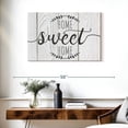 thumbnail image 3 of Elephant Stock Home Sweet Home Typography Vi Wall Sign Wall Art - Horizontal Canvas Wall Art - Living Room Wall Decor - Wall Signs Canvas - Beige And Gray Decor - 36" x 24", 3 of 8