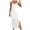 White summer dresses for women, variant on Summer Saving Wycnly Summer Dresses for Women Party Prom Sexy Slim Slit Spaghetti Strap Long Dresses 2024 Sleeveless Round Neck Solid Maxi Formal Dress Blue XL
