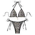 thumbnail image 1 of Women Bikini- Triangle Cup Printed Bikini Split Swimsuit Swimsuit, Plus Size Bikini For Women, 1 of 1