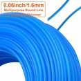 thumbnail image 3 of Round Nylon Line Spool for Strimmer Brush Cutter Diameter 1.6mm Length 100m, Replacement Cutting Line Trimmer Line.., 3 of 5