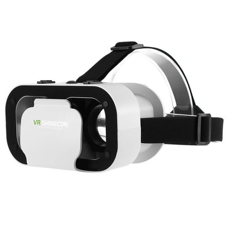 VR SHINECON Virtual Reality Glasses 3D VR Glasses Headset for Android iOS Windows Smart Phones with 4.7-6.0 (The Best Virtual Machine For Windows)