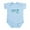 Sky Blue, variant on CafePress - Happy Father's Day Boys Body Suit - Baby Light Bodysuit, Size Newborn - 24 Months