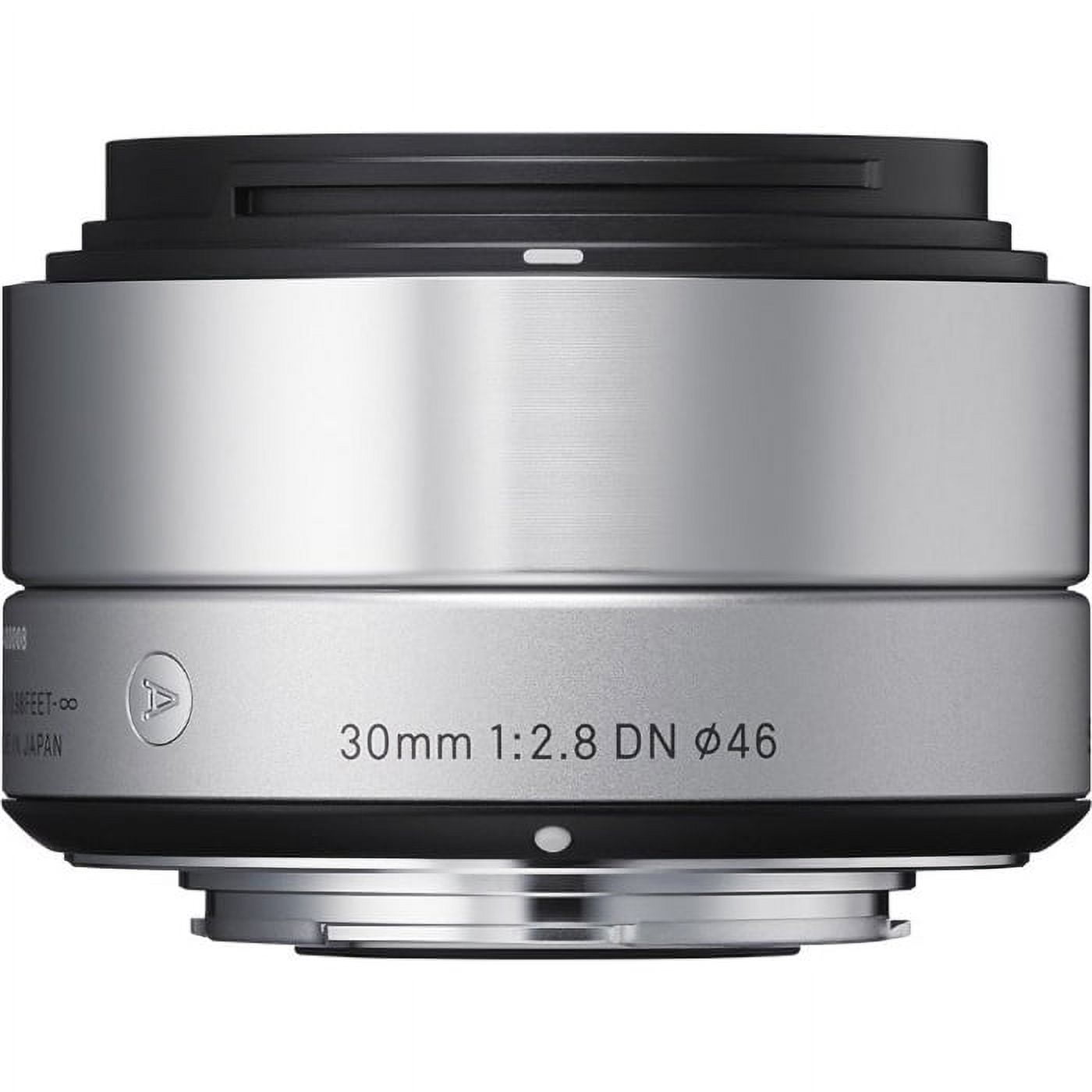 Sigma 30mm F2.8 EX DN ART Lens for Micro Four Thirds in Silver  