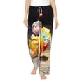 thumbnail image 2 of Lsque Pikmin Print Women's Pajama Pants, Lounge Pant - Comfortable Home Wear,Elastic Waistband, Stylish Design-Medium, 2 of 9