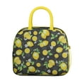 thumbnail image 2 of Lunch Bag Lunch Box for Women Reusable Insulated Lunch Bags,Water-Resistant Lemon Orange Cooler Lunch Tote Bag, Large Capacity for Work Travel Picnic, 2 of 6
