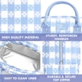 thumbnail image 3 of Fit + Fresh Bloomington Womens Lunch Bag, Insulated Lunch Box With Containers, Cornflower Blue Picnic, 3 of 7