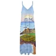 thumbnail image 4 of The Glen Golf Course North Berwick Scotland 13th green Sleeveless Dress women's evening dresses short dresses daring, 4 of 6