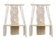 thumbnail image 1 of 2X Estante para Colgar En la Pared de Macramé Bohemio, Colgante de Almacenamiento Flotante de Madera con Borlas Tejidas A Mano para Decoración de la Pared del Hogar, 1 of 5
