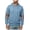 Light Blue EMORLK3, variant on TSHXS Zip Up Hoodie for Men Long Sleeve Hooded Sweatshirt with Side Zipper Cutout Outerwear