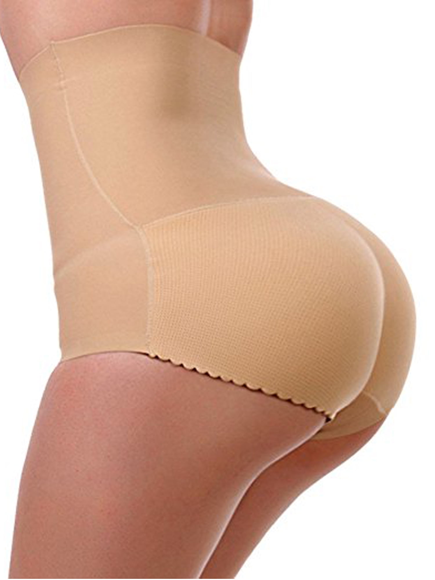 Body Shaper With Butt Pads High Waisted Butt Lifter Panty Padded Hip Shapewear for Women Tummy Control Underwear