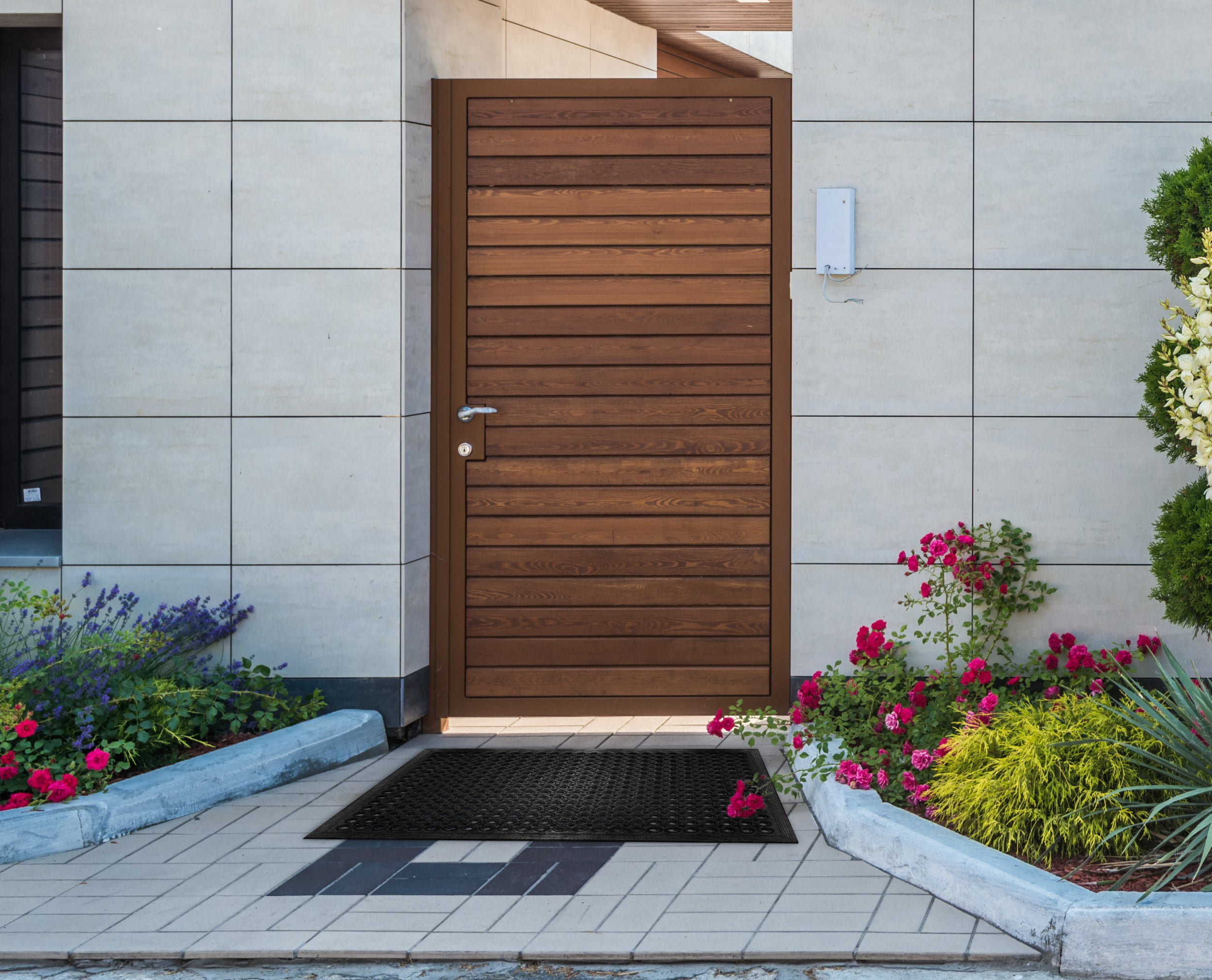 SIXHOME 35x59 Doormat Non Slip Outdoor Mat Durable Front Door