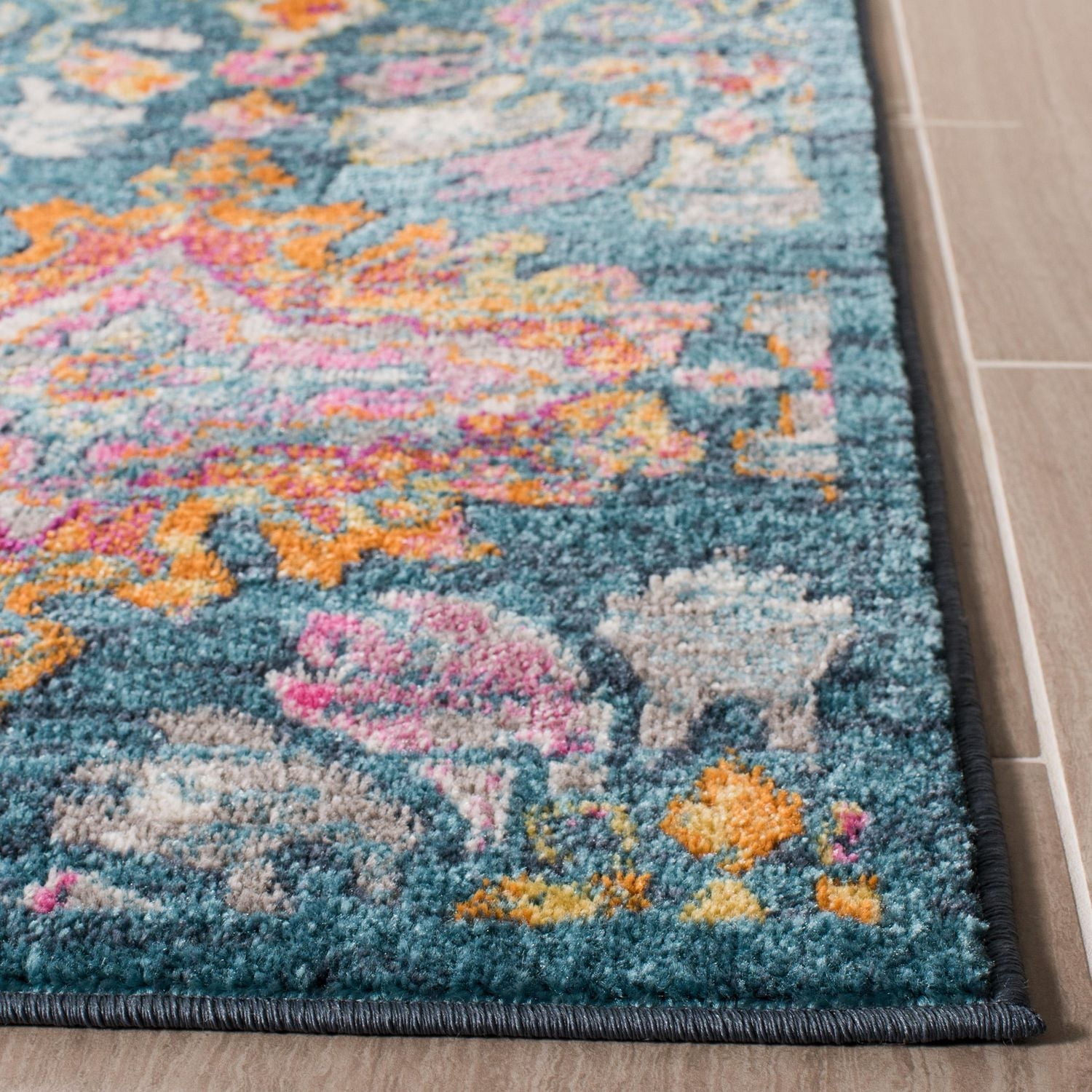 Safavieh Madison Britton Geometric Floral Area Rug