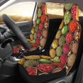thumbnail image 3 of Fotbe Spices And Herbs Pattern Automotive Seat Covers for Cars Trucks and SUVs – Car Seat Covers for Front Seats,Protective Seat Covers,Vehicle Seat Covers, Set of 2, 3 of 9