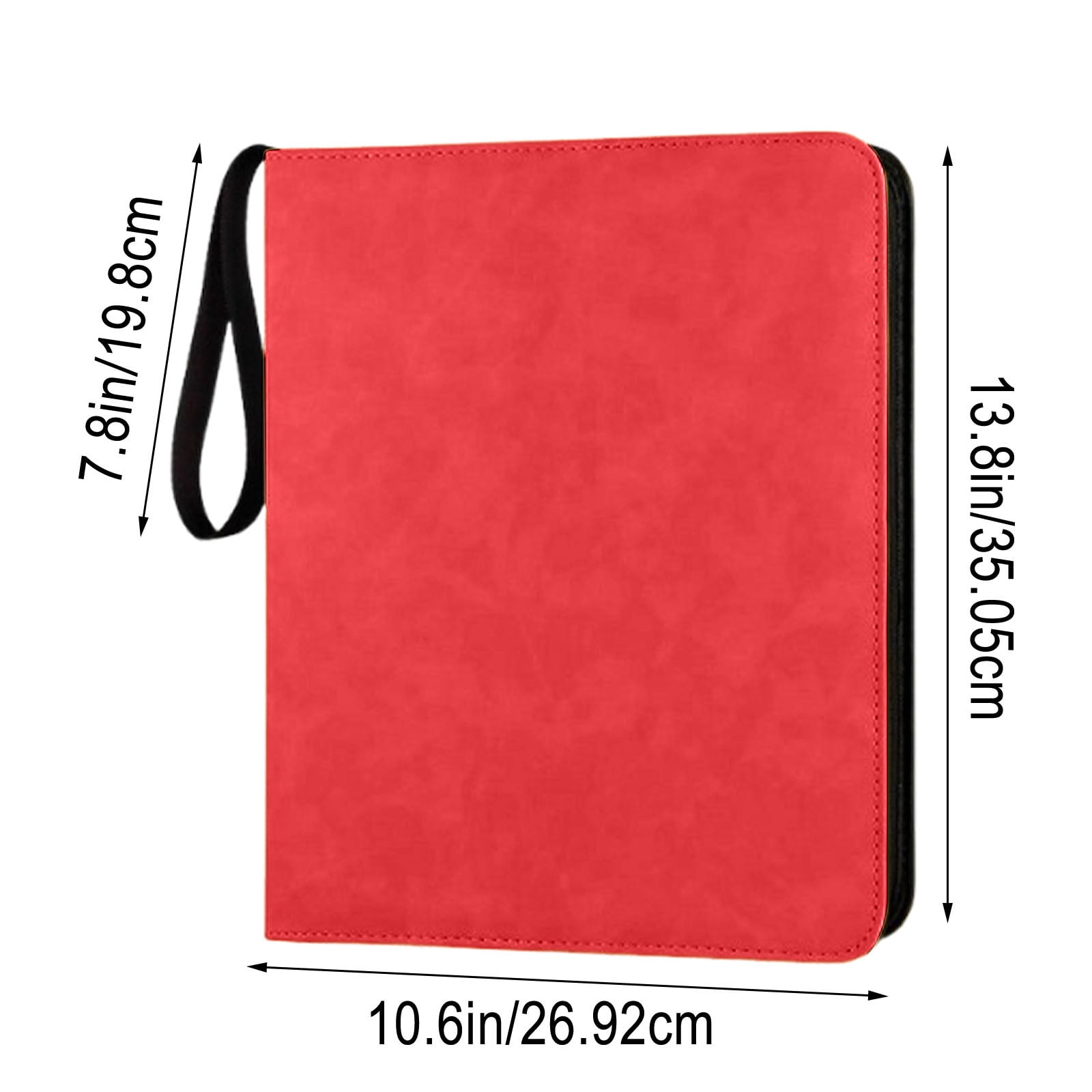 PPgejGEK 900 Card Slots Collectible Card Binder with 9 Pockets Per Page and 50 Pages - Trading Card Album Storage Book with Bookmark Feature