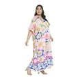 thumbnail image 3 of Gypsie Blu Women's Plus Size Kaftan Dresses for Women Long Maxi Dress, 3 of 6