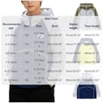 thumbnail image 4 of HAOTAGS Boys Zip Up Hoodie (2-12) Hooded Jacket with Pockets Cotton Sweatshirt Gray Size 2T, 4 of 5
