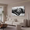 thumbnail image 3 of Old Man And Child Holding Hands Canvas Poster Bedroom Decor Sports Landscape Office Room Decor Gift,Frame-style,08x12inch(20x30cm), 3 of 8