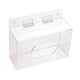thumbnail image 3 of Dispensador de guantes de montaje en pared, organizador de acrílico transparente, caja de almacenamiento compacta con fácil acceso y función a prueba, 3 of 7