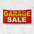 thumbnail image 4 of Garage Sale Banner 13 oz Heavy Duty Vinyl Garage Sale Sign Garage Offer Banner Retail Store Home Shop Business Sign - Outdoor & Indoor - Single-Sided with Metal Grommets (1.5x5 ft, Re & Ye & Wh), 4 of 6
