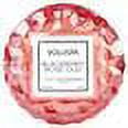 VOLUSPA MACARON BLACKERRY ROSE OUD VOTIVE PETITE GLASS JAR CANDLE 1.8OZ