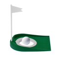 thumbnail image 1 of Detachable Golf Putting Cup Training Aid Portable Practice Tool for Home, Office, Gym & Club Use, 1 of 5