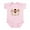 Petal Pink, variant on CafePress - Peace Love Sushi Infant Bodysuit - Baby Light Bodysuit, Size Newborn - 24 Months