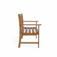 thumbnail image 3 of Greemotion Borkum 47.5 Acacia Outdoor Bench - Natural Tone, 3 of 10