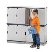Stacking Lockable Lockers - Single Stack - Yellow