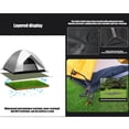 thumbnail image 4 of Up to 60% off Gifts Sentmoon Decorative Indoor Welcome Mat Waterproof Outdoor Picnic Mat, Foldable Sunshade Tent Ground Cover Mat for Camping, Beach, with 4 Ground Nails Gift, 4 of 9