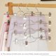 thumbnail image 3 of 4 Tier Trouser Hangers, Space Saving Metal Hangers with Clips, Hangers for Pants, Towels, 3 of 4