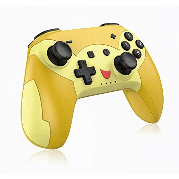 Mobile Game Controller for iPhone iPad, Direct Play, Bluetooth Gaming Gamepad Joystick Works with Most iOS, iPad, MFi Games, Call of Duty Mobile(COD), Genshin Impact, Asphalt 9, Real Racing 3 yellow