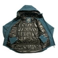 thumbnail image 3 of Free Country Women's Thermo Ski Super Softshell Insulated Jacket (Teal Slate, XL), 3 of 3