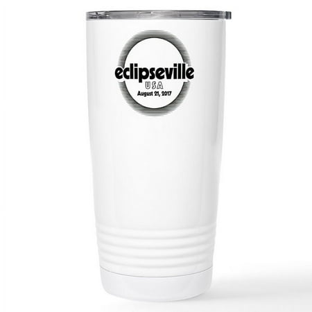 

CafePress - Eclipseville USA 16 Oz Stainless Steel Travel Mug - Insulated Stainless Steel Travel Tumbler 20 oz.