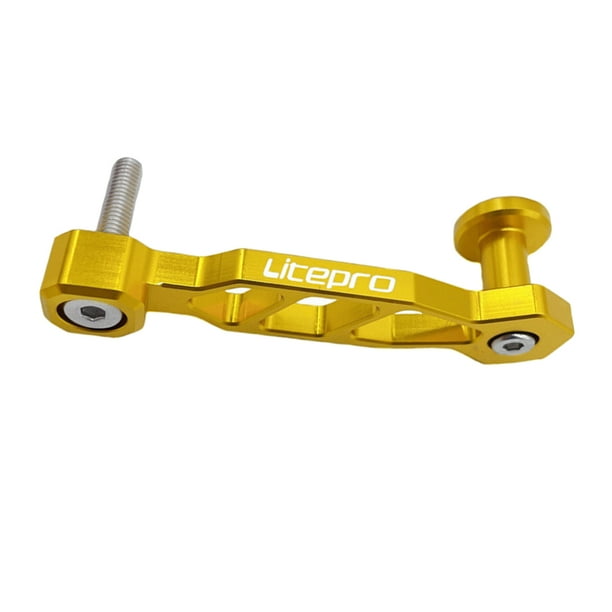 Tensión de cadena de bicicleta plegable para ajustador de cadena de guía de dorado Sunnimix Tensor de cadena de bicicleta