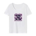 thumbnail image 1 of Camiseta básica para mujer, transpirable, ajuste regular, cuello redondo, para viajes de oficina SG, 1 of 7